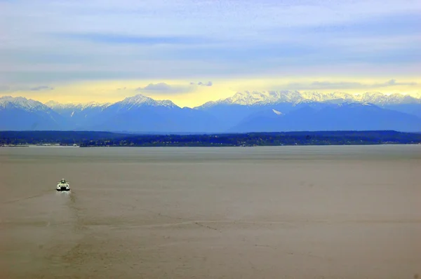 stock image Puget sound ferry.