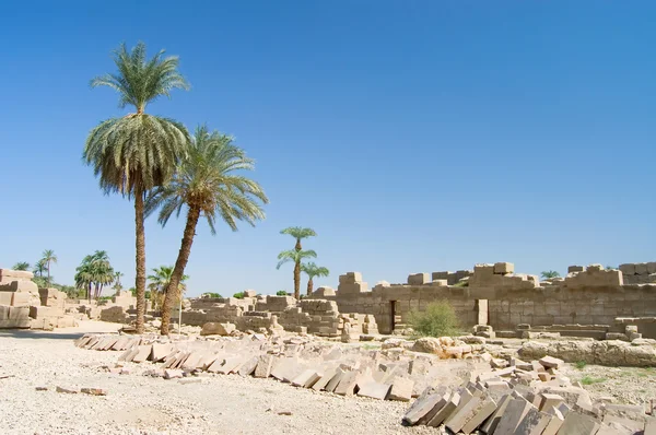 Древние египетские руины — стоковое фото