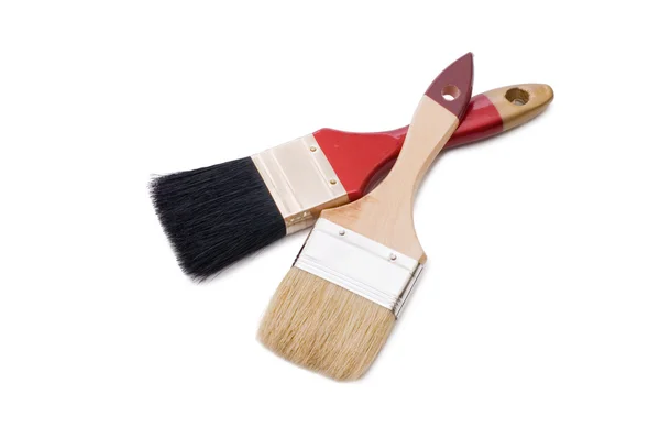 Paintbrush elszigetelt fehér háttér — Stock Fotó
