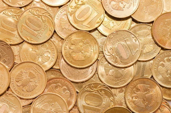 stock image Coins macro close up background