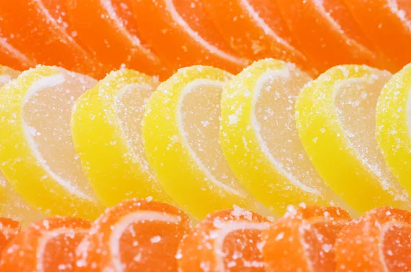 Caramelle di frutta come sfondo — Foto Stock