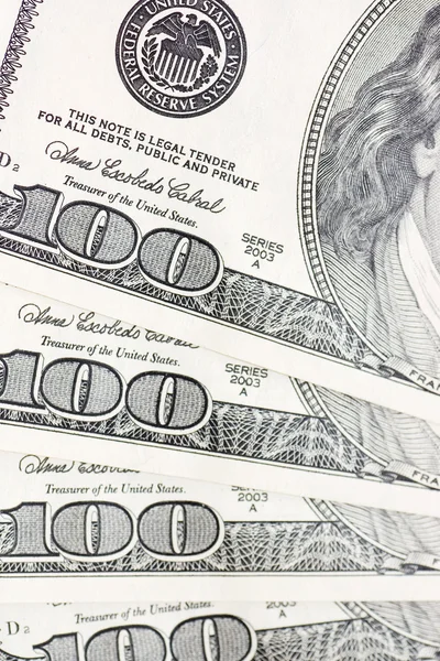 Банкноты Долларах Абстрактный Бизнес Фон — стоковое фото