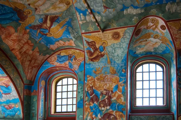 Interior Old Russian Church Yaroslavl Russia — Stock Photo, Image