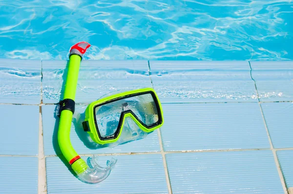 Maske Für Ein Schwimmbad — Stockfoto