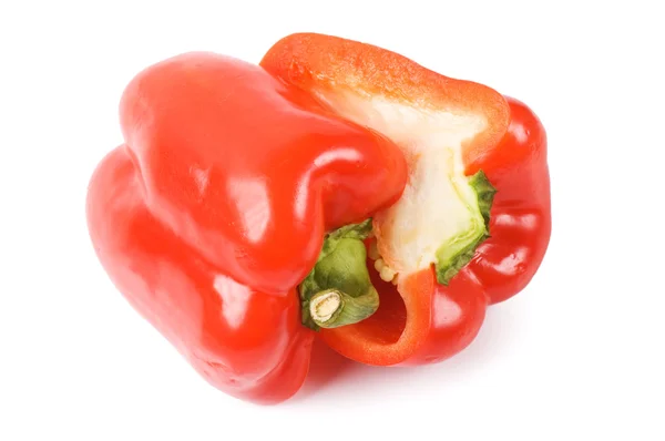Paprika isoliert auf weißem Hintergrund — Stockfoto