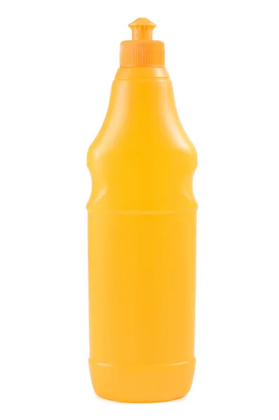 Πλαστικό μπουκάλι που απομονώνονται σε λευκό φόντο — Φωτογραφία Αρχείου