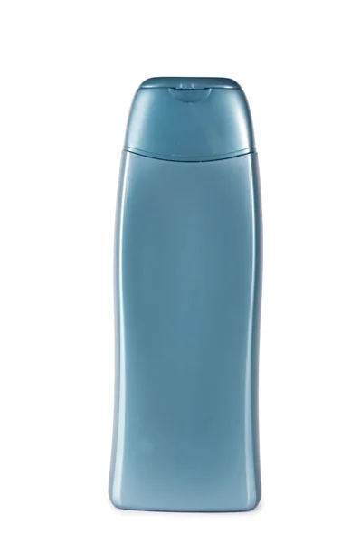 Bottiglia di plastica isolata su sfondo bianco — Foto Stock