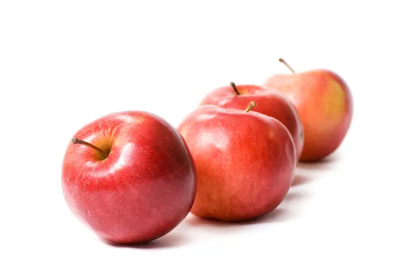 Piros alma elszigetelt a fehér háttér — Stock Fotó