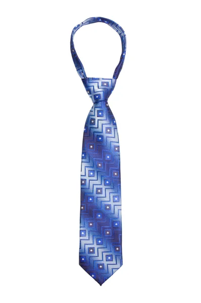 Luxusní kravata na bílém pozadí — Stock fotografie