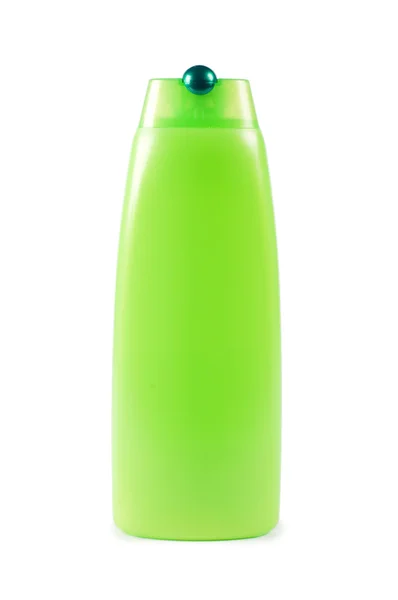 Plastic fles geïsoleerd op een witte achtergrond — Stockfoto