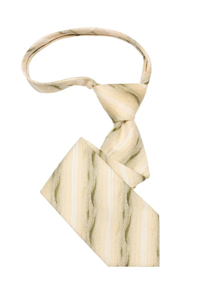 Роскошный галстук на белом фоне — стоковое фото