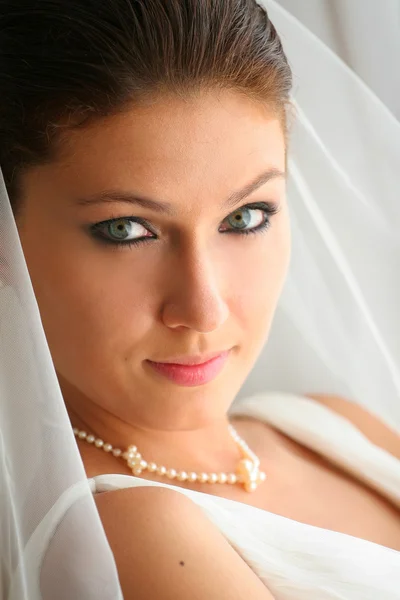 A menyasszony portréja — Stock Fotó