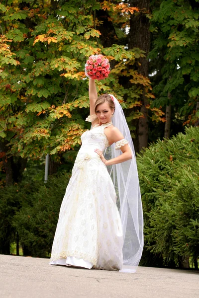 Portrét nevěsty — Stock fotografie
