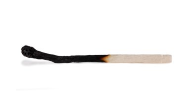 Burnt match clipart