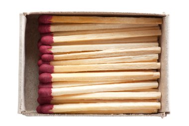 Matches in a box clipart