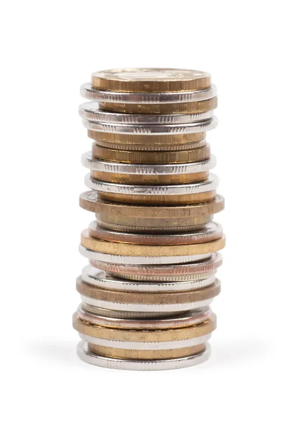 Una pila de monedas —  Fotos de Stock