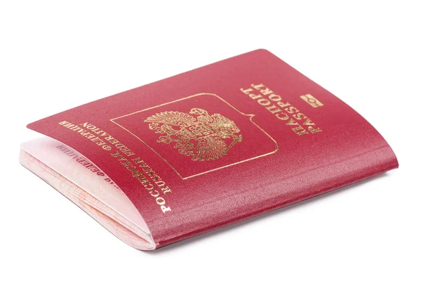 Mikroçip Rus pasaportu — Stok fotoğraf