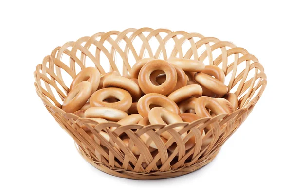Kupie Pierścień Kształcie Chleba Koszyku — Zdjęcie stockowe