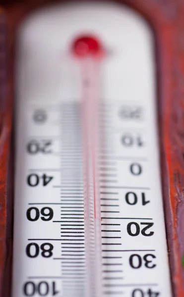 Θερμόμετρο κλίμακα — Φωτογραφία Αρχείου
