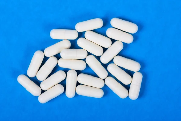 Pillola bianca — Foto Stock