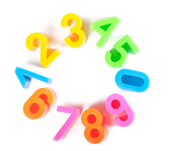Bright numbers — Stock Photo, Image