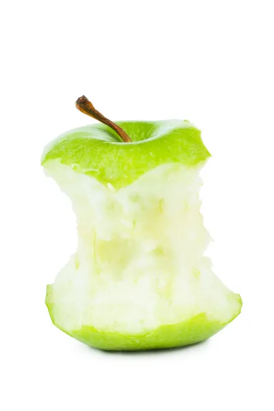 一个苹果的核心 — 图库照片