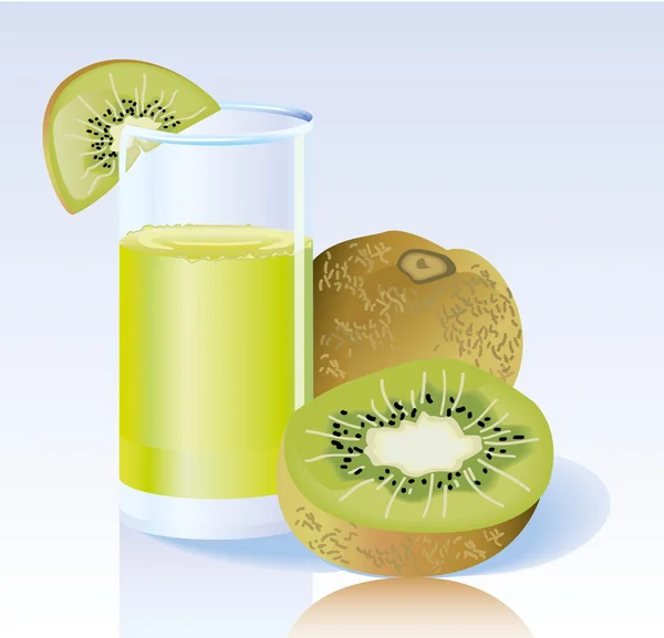 Kiwi Fruit Banana Tomato Peach Apricot Juice Realistic