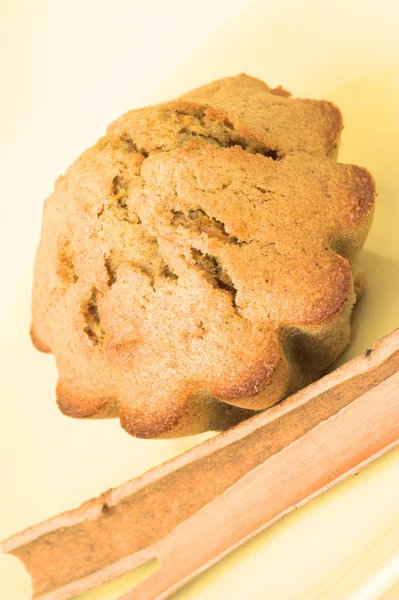 Muffin met kaneel — Stockfoto