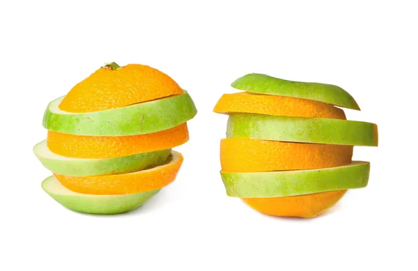 Manzanas de naranja —  Fotos de Stock