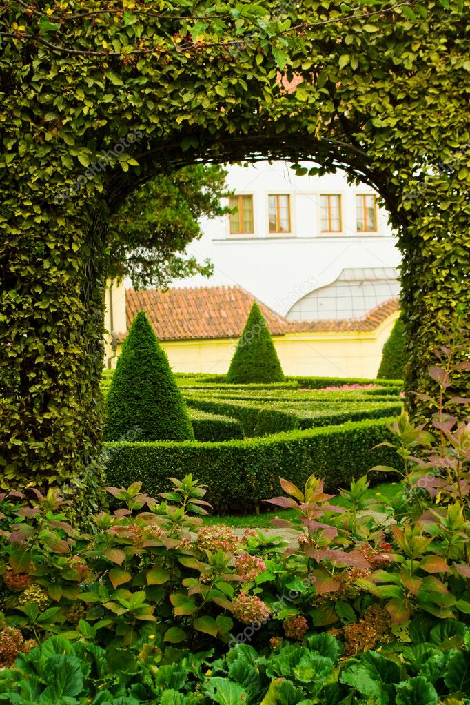 European garden detail — Stock Photo © dekay 4026250