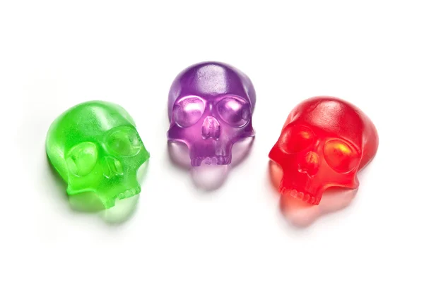 Three skull soap bars — Stock Photo, Image