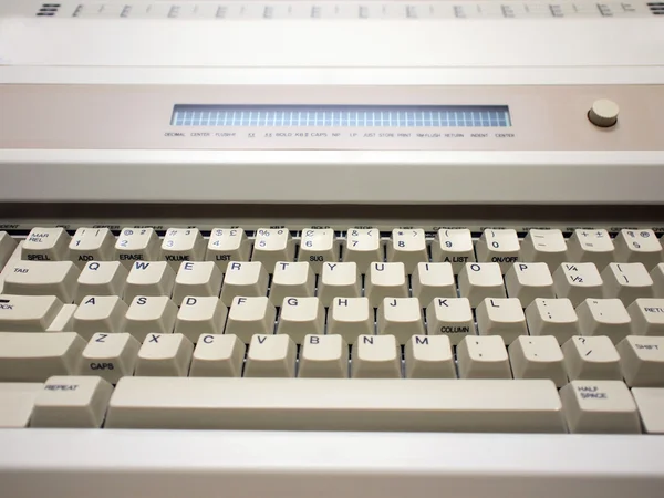 Electronic Typewriter — Stock Photo, Image