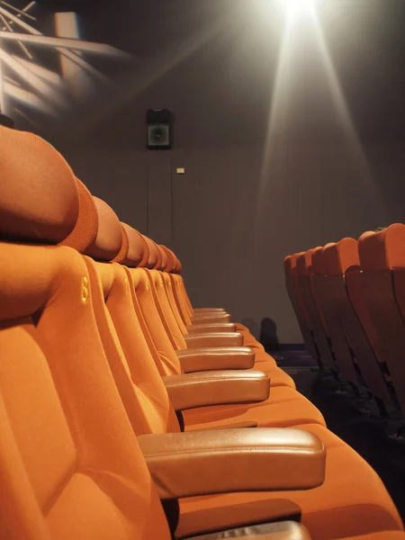 Καθίσματα στον κινηματογράφο — Φωτογραφία Αρχείου
