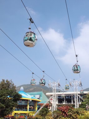 Teleferik amusement park