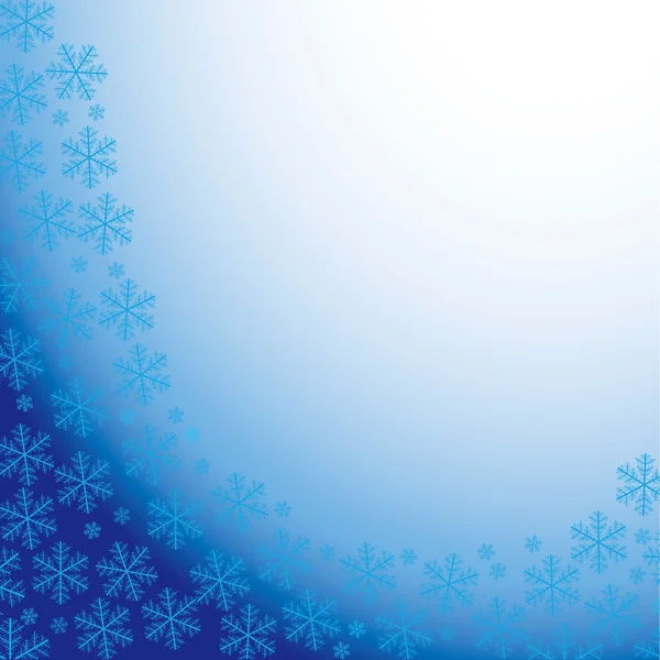 Abstract snow background — Stock Vector