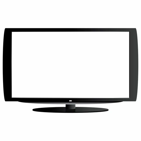 LCD TV set — Stock Vector