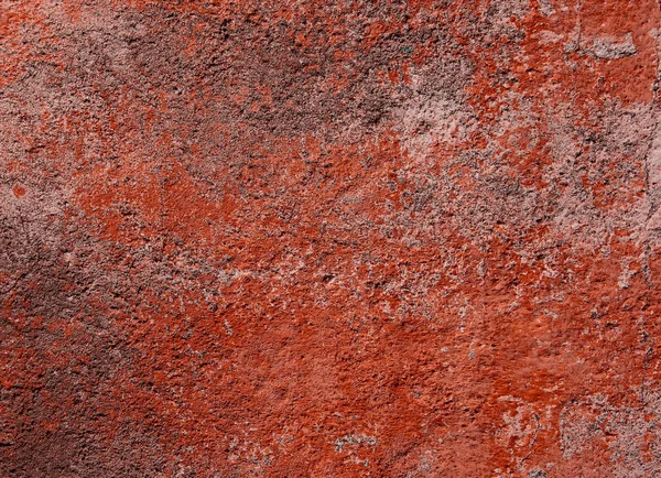 Старая рваная красная стена - текстура фона . — стоковое фото