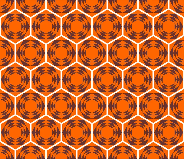 Honeycomb pattern. Seamless design. — Wektor stockowy