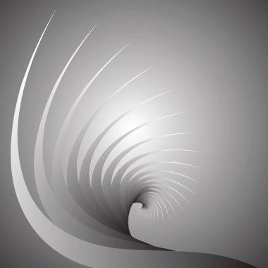 Spiral motion #7. Abstract background. clipart