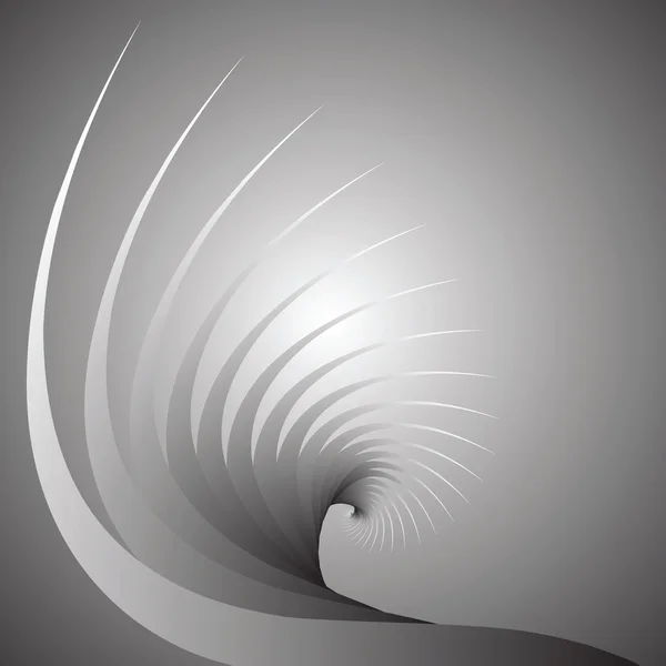Mouvement en spirale # 7. Contexte abstrait . — Image vectorielle