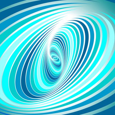 Spiral whirl movement. Abstract background. clipart