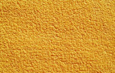 Yellow towel texture. clipart