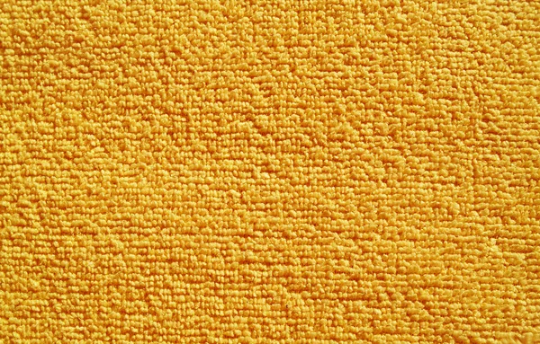 Yellow towel texture. — Stock Photo, Image