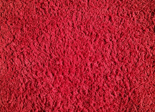 Red towel texture. — Stock Photo, Image