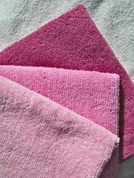 Set asciugamani in microfibra . — Foto Stock
