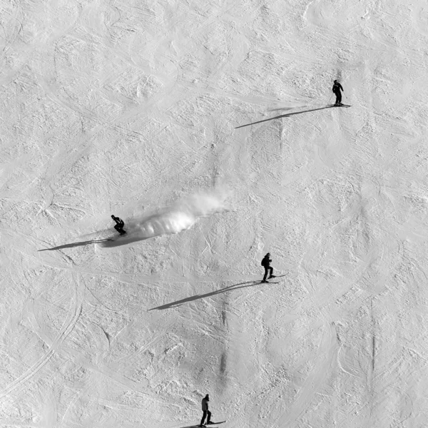 Esquiadores — Foto de Stock