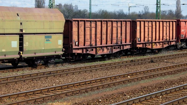 Tren de mercancías —  Fotos de Stock