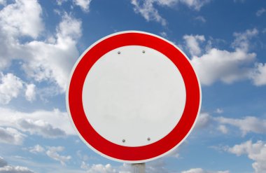 Traffic sign clipart