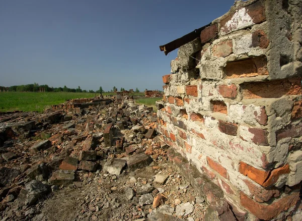 Débris près de Auschwitz — Photo