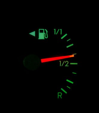 Fuel meter clipart